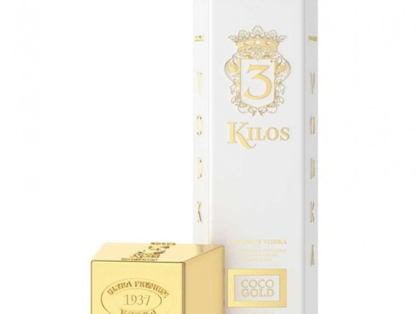 3 Kilos Coco Gold Vodka 999.9