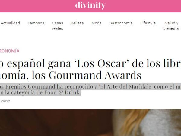 Un libro español gana ‘Los Oscar’ de los libros de gastronomía, los Gourmand Awards